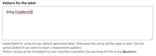 Automatic Entity Label - Set pattern